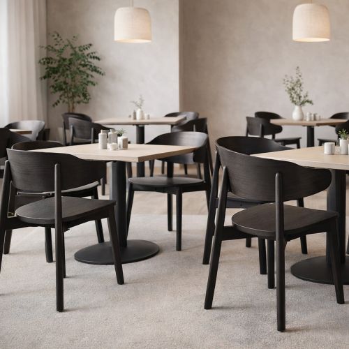 Khari Dining/Lounge Chair, Set of 2 in Mocha
