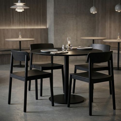 Felix Dining/Lounge Chair, Set of 4 in Black