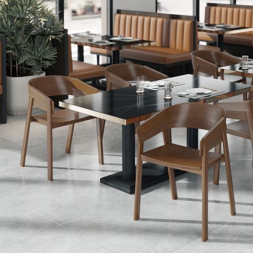 Mateo Dining/Lounge Chair, Set of 2 in Walnut