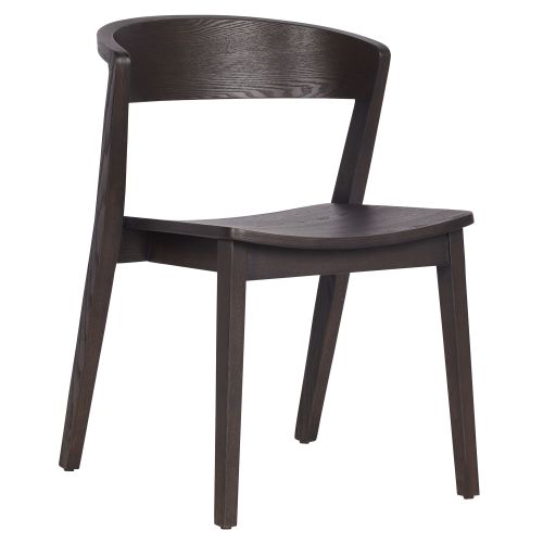 Nicco Dining/Lounge Chair, Set of 2 in Mocha
