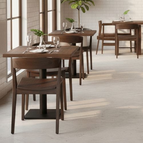 Nicco Dining/Lounge Chair, Set of 2 in Walnut