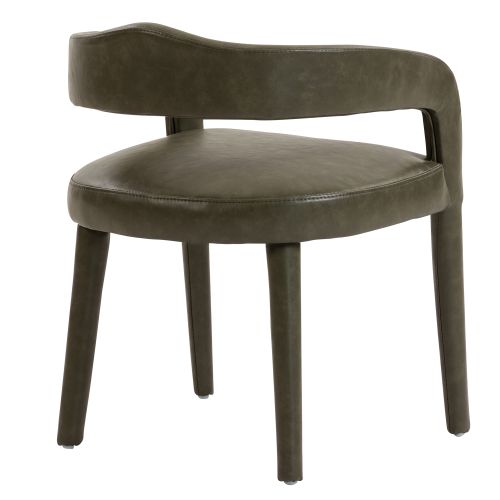 Caden Dining/Lounge Chair, Set of 2 in Moss